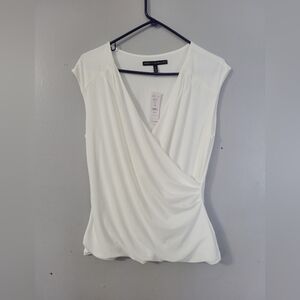 Womens White House Black Market White Blouse